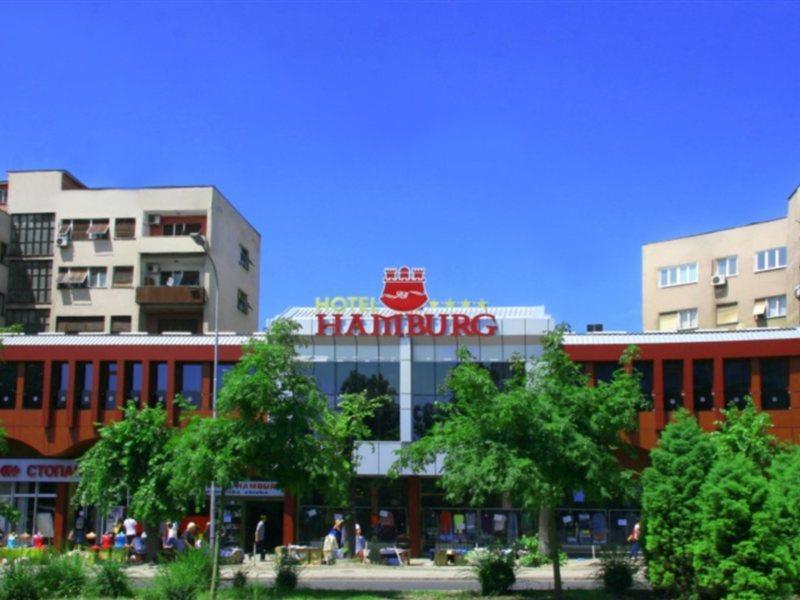 Hotel Hamburg Скопье Экстерьер фото